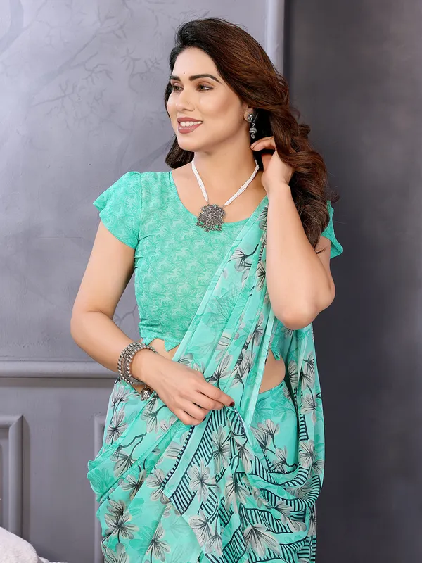 Anand_Sarees_Floral_Print_Daily_Wear_Georgette_Saree_(Light_Blue)