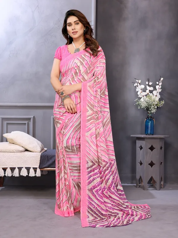 Anand_Sarees_Ombre,_Striped,_Printed_Daily_Wear_Georgette_Saree_(Pink,_Multicolor)