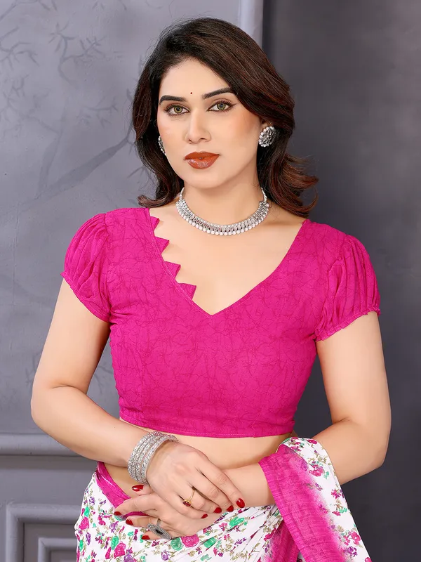 Anand_Sarees_Ombre,_Paisley,_Floral_Print_Daily_Wear_Georgette_Saree_(Pink,_White)