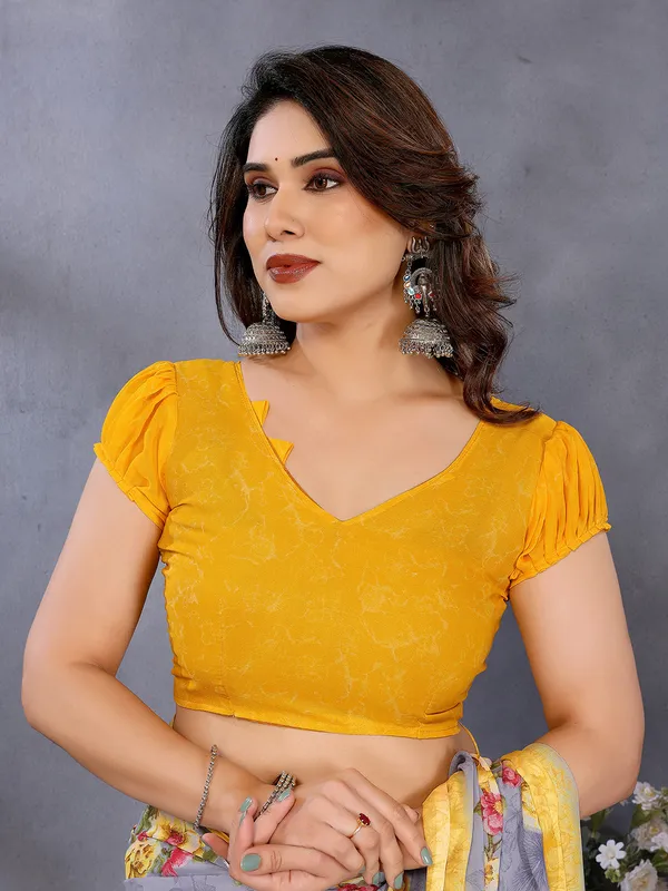 Anand_Sarees_Paisley,_Floral_Print_Daily_Wear_Georgette_Saree_(Grey,_Yellow)