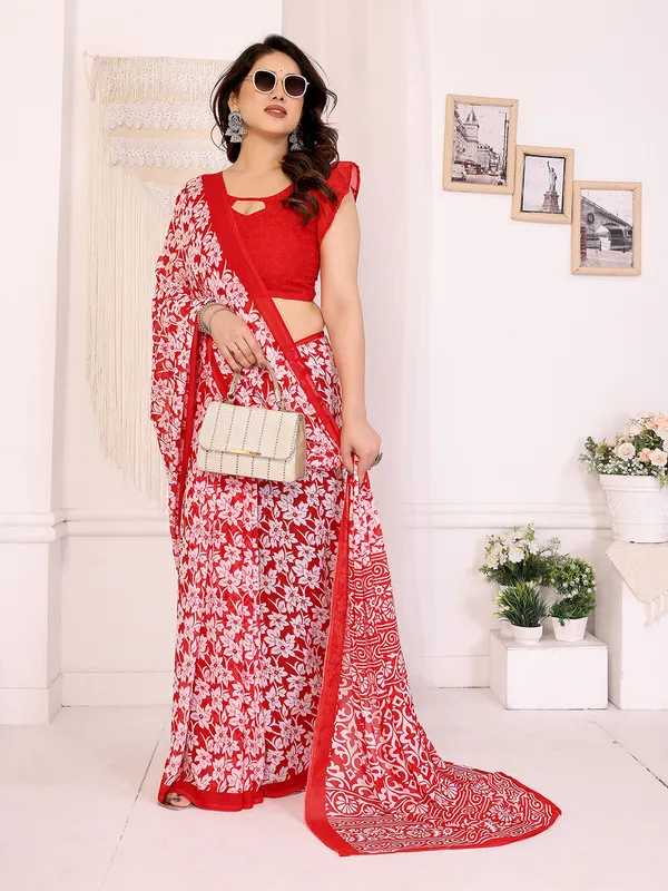 Anand_Sarees_Paisley,_Floral_Print_Daily_Wear_Georgette_Saree_(Red)