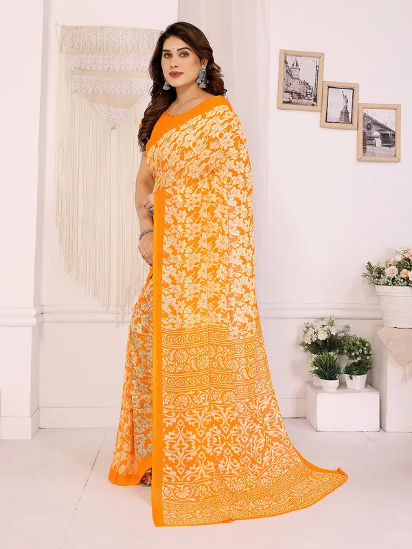 Anand_Sarees_Paisley,_Floral_Print_Daily_Wear_Georgette_Saree_(Yellow)