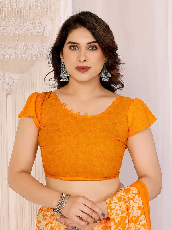 Anand_Sarees_Paisley,_Floral_Print_Daily_Wear_Georgette_Saree_(Yellow)