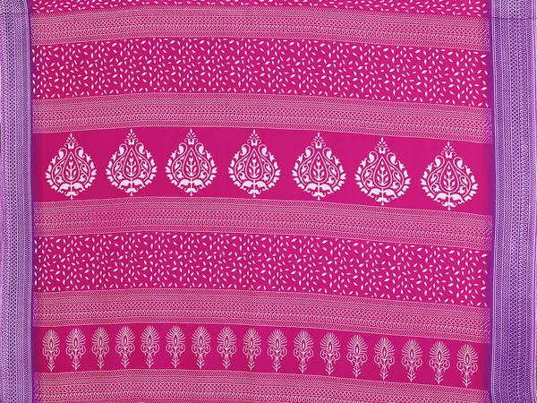 Anand_Sarees_Paisley,_Floral_Print_Daily_Wear_Georgette_Saree_(Pink,_Purple)