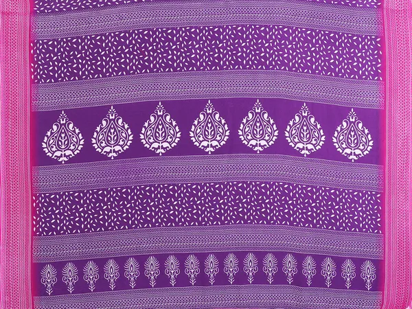 Anand_Sarees_Paisley,_Floral_Print_Daily_Wear_Georgette_Saree_(Purple,_Pink)