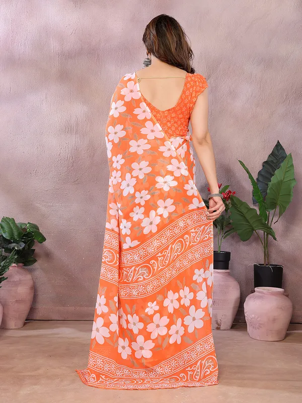 Anand_Sarees_Paisley,_Floral_Print_Daily_Wear_Georgette_Saree_(Orange)