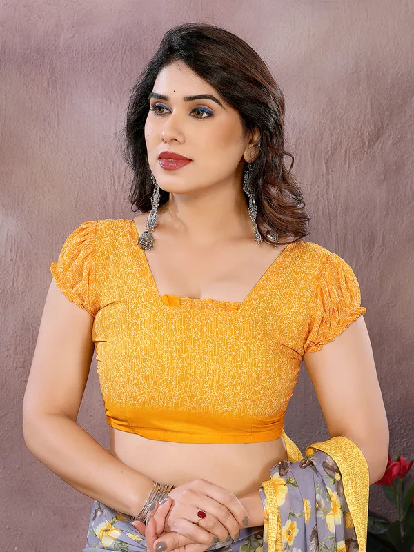Anand_Sarees_Paisley,_Floral_Print_Daily_Wear_Georgette_Saree_(Grey,_Yellow)