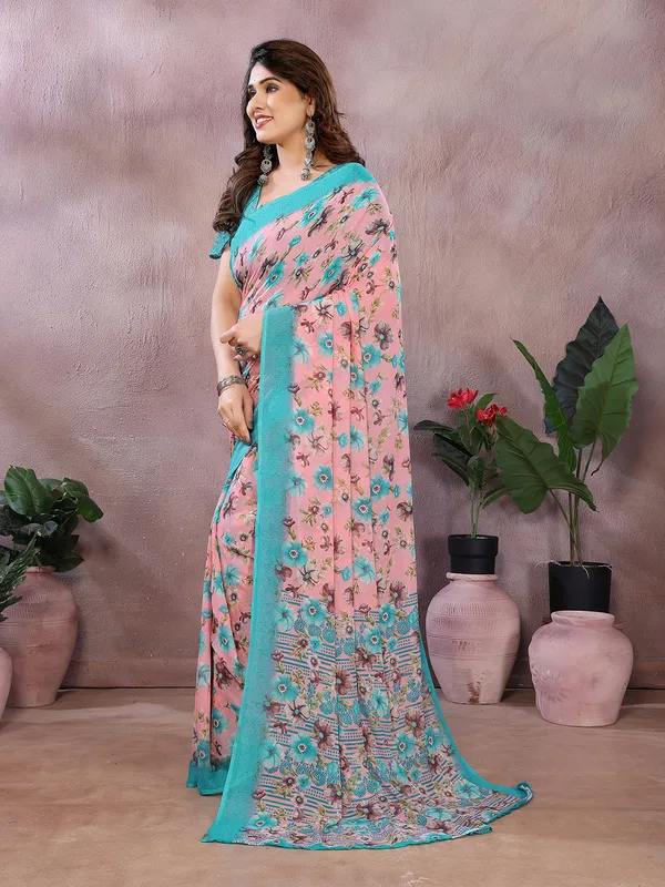 Anand_Sarees_Paisley,_Floral_Print_Daily_Wear_Georgette_Saree_(Light_Blue,_Pink)