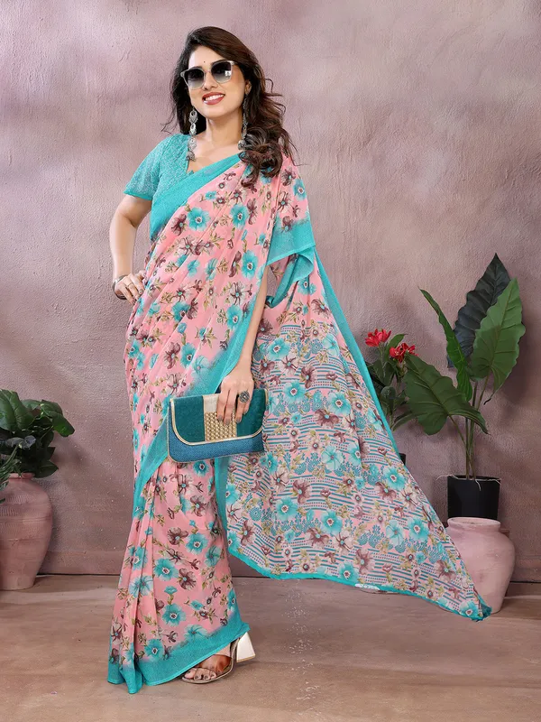 Anand_Sarees_Paisley,_Floral_Print_Daily_Wear_Georgette_Saree_(Light_Blue,_Pink)