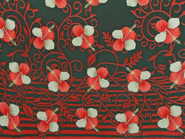 Anand_Sarees_Floral_Print_Daily_Wear_Georgette_Saree_(Dark_Green,_Red)