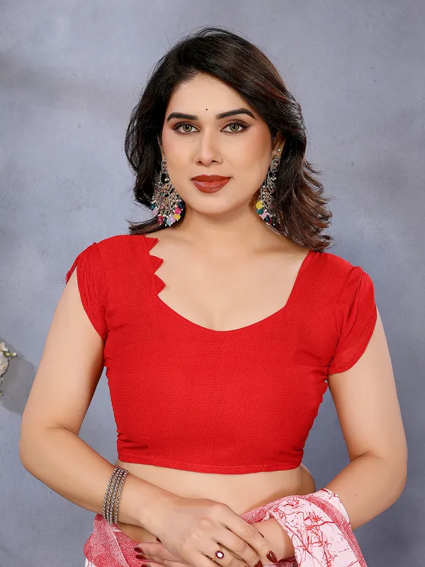 Floral_Print_Georgette_saree_with_Unstitched_Blouse_Piece