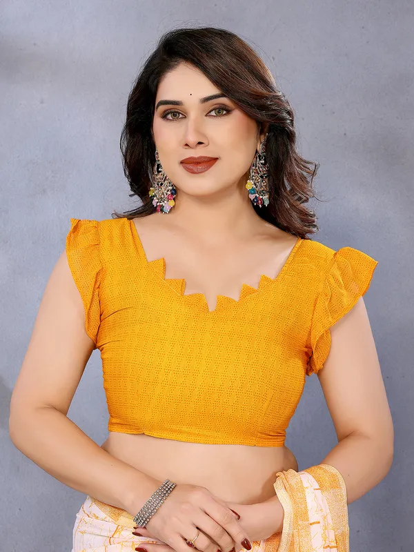 Floral_Print_Georgette_saree_with_Unstitched_Blouse_Piece