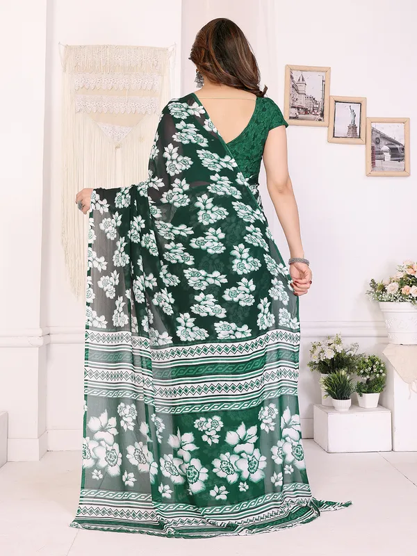 Floral_Print_Georgette_saree_with_Unstitched_Blouse_Piece