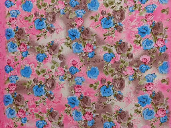 Floral_Print_Georgette_saree_with_Unstitched_Blouse_Piece