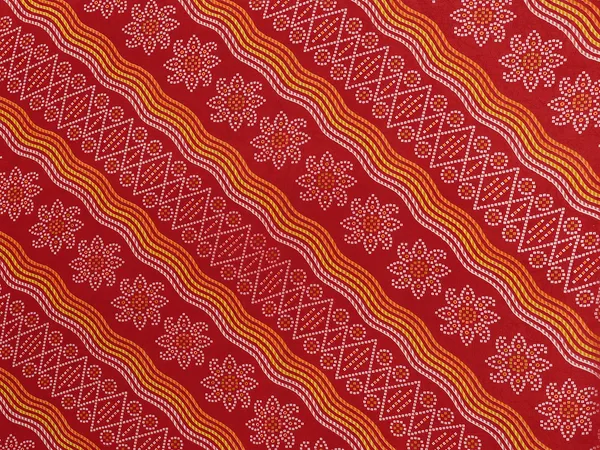Ombre,_Paisley,_Printed_Bandhani_Georgette_Saree_(Red)