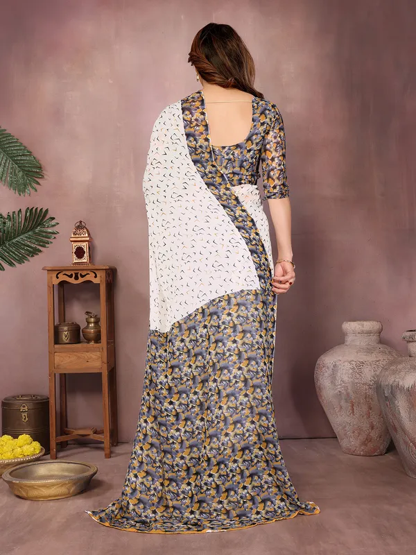 Floral_Print_Daily_Wear_Georgette_Saree��(White,_Grey)