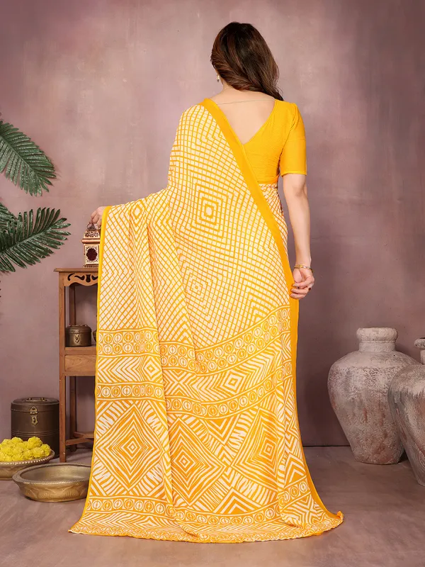Printed_Daily_Wear_Georgette_Saree��Yellow)