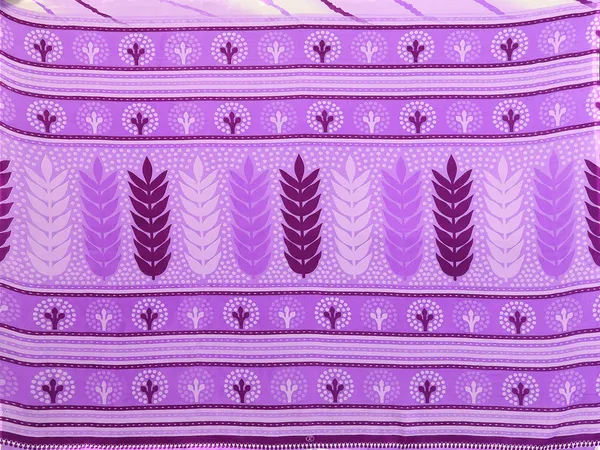Laheria_Print_Georgette_Saree_(Purple)