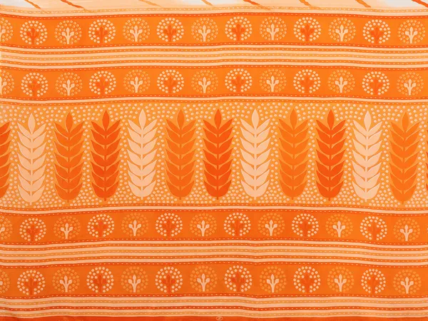 Laheria_Print_Georgette_Saree_(Orange)