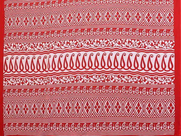 Printed_Georgette_Saree_With_UnStitched_Blouse_Piece_(RED)