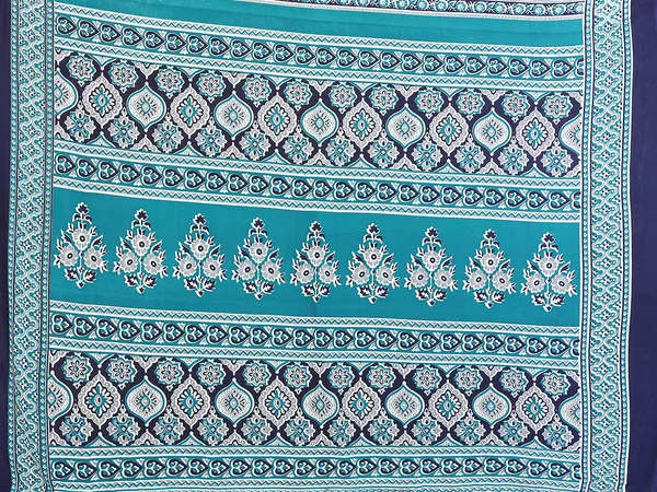 Printed_Georgette_Saree_With_UnStitched_Blouse_Piece_(BLUE)