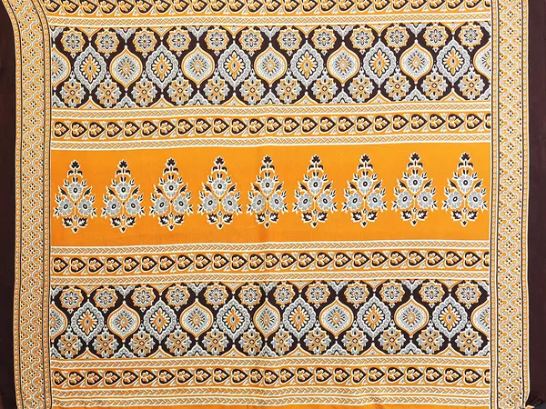 Printed_Georgette_Saree_With_UnStitched_Blouse_Piece_(YELLOW)