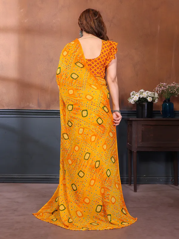 Printed_Georgette_Saree_With_UnStitched_Blouse_Piece_(YELLOW)