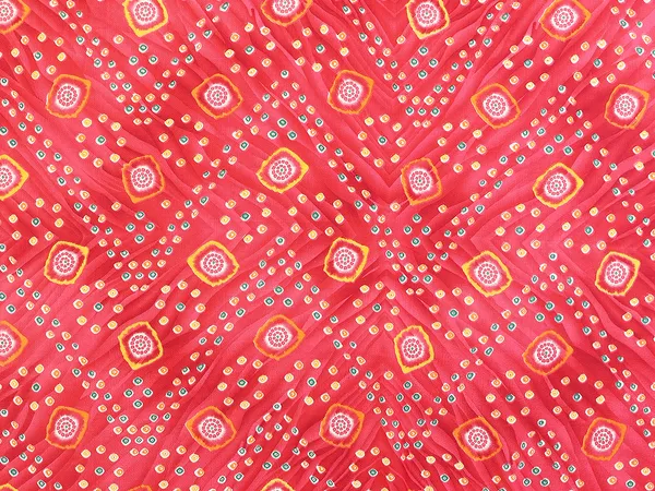 Printed_Georgette_Saree_With_UnStitched_Blouse_Piece_(RED)