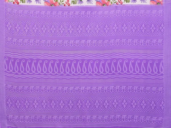 Paisley,_Floral_Print_Daily_Wear_Georgette_Saree��(Purple,_Pink,_White)