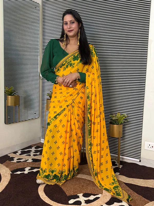 Printed_Daily_Wear_Georgette_Saree_With_Unstitched_Blouse_Piece