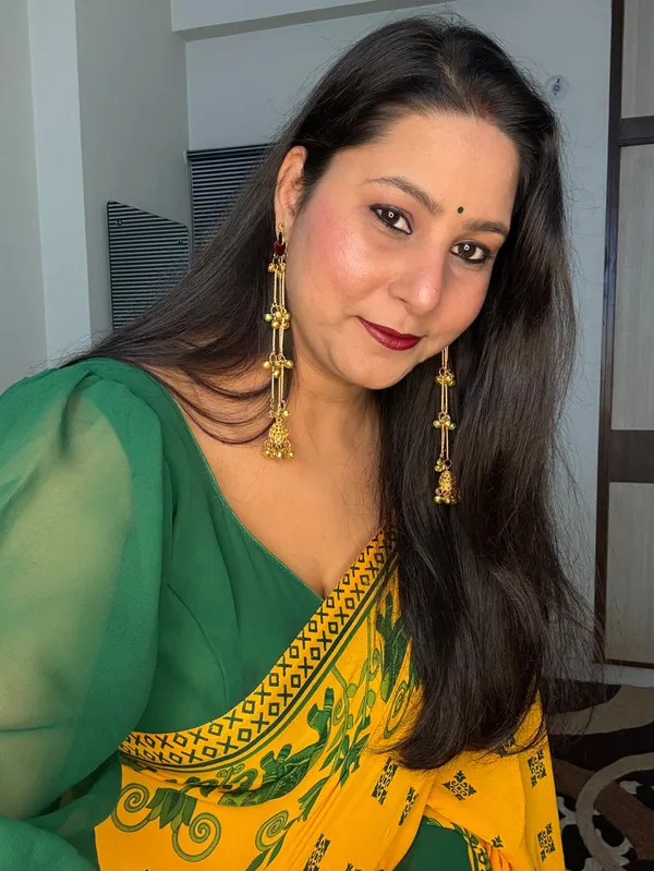 Printed_Daily_Wear_Georgette_Saree_With_Unstitched_Blouse_Piece