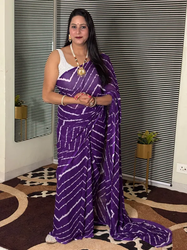 Printed_Daily_Wear_Georgette_Saree_With_Unstitched_Blouse_Piece