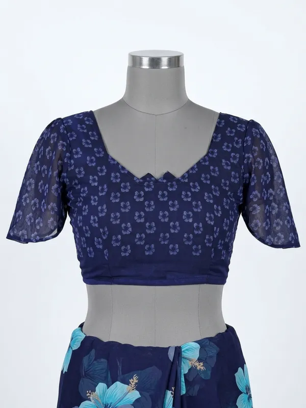 Printed_Daily_Wear_Georgette_Saree_With_Unstitched_Blouse_Piece