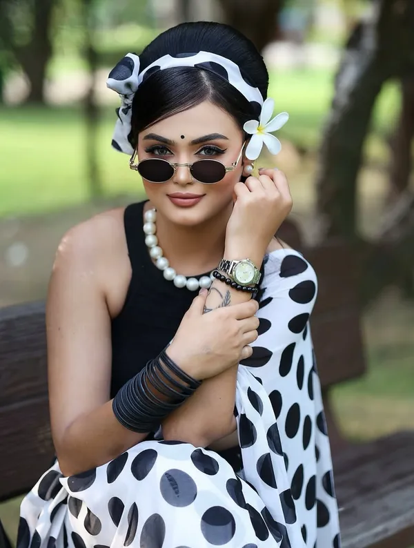 Printed_Daily_Wear_Georgette_Saree_With_Unstitched_Blouse_Piece