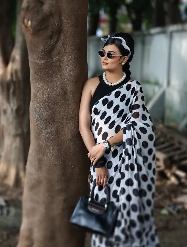 Printed_Daily_Wear_Georgette_Saree_With_Unstitched_Blouse_Piece