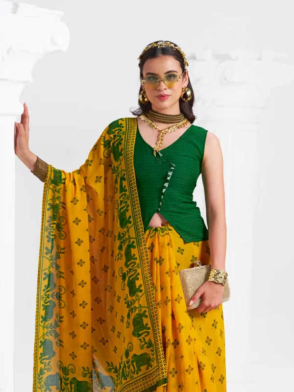 Women's_Stylish_Printed_Georgette_Saree_with_Matching_Unstitched_Blouse_Piece