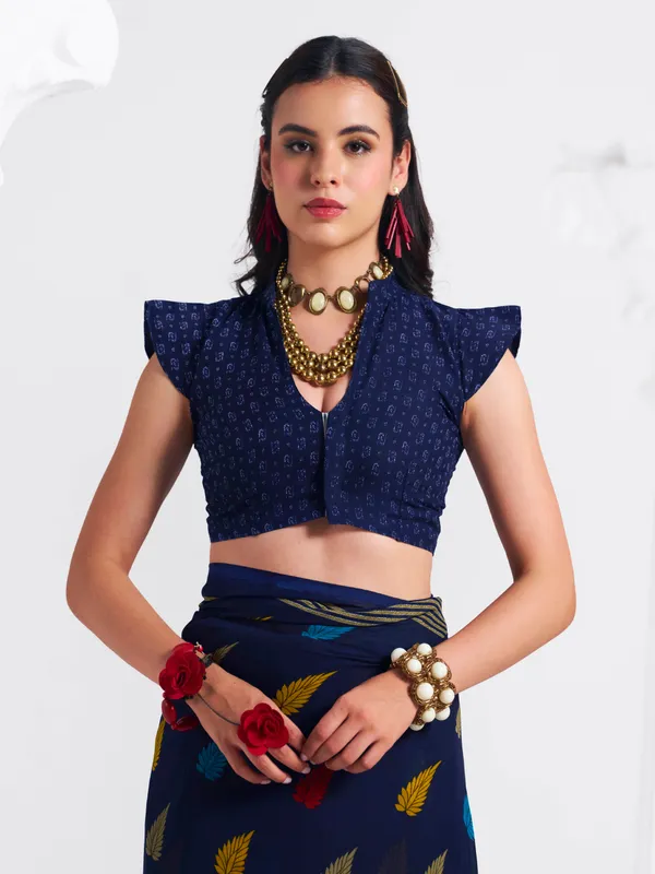Women's_Stylish_Printed_Georgette_Saree_with_Matching_Unstitched_Blouse_Piece