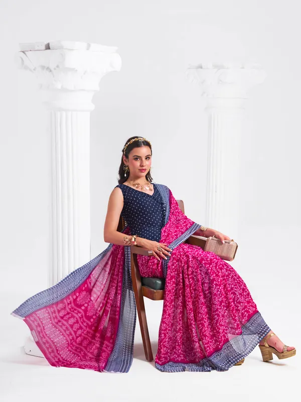 Women's_Stylish_Printed_Georgette_Saree_with_Matching_Unstitched_Blouse_Piece