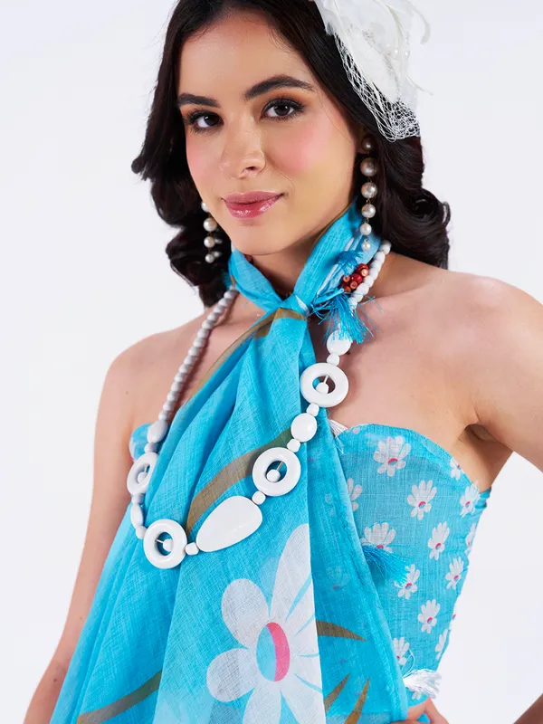 Digital_Print_Cotton_Linen_Saree_With_Unstitched_Blouse_Piece