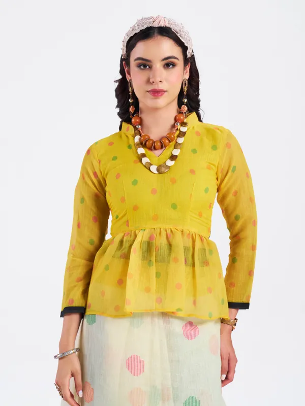 Digital_Print_Cotton_Linen_Saree_With_Unstitched_Blouse_Piece