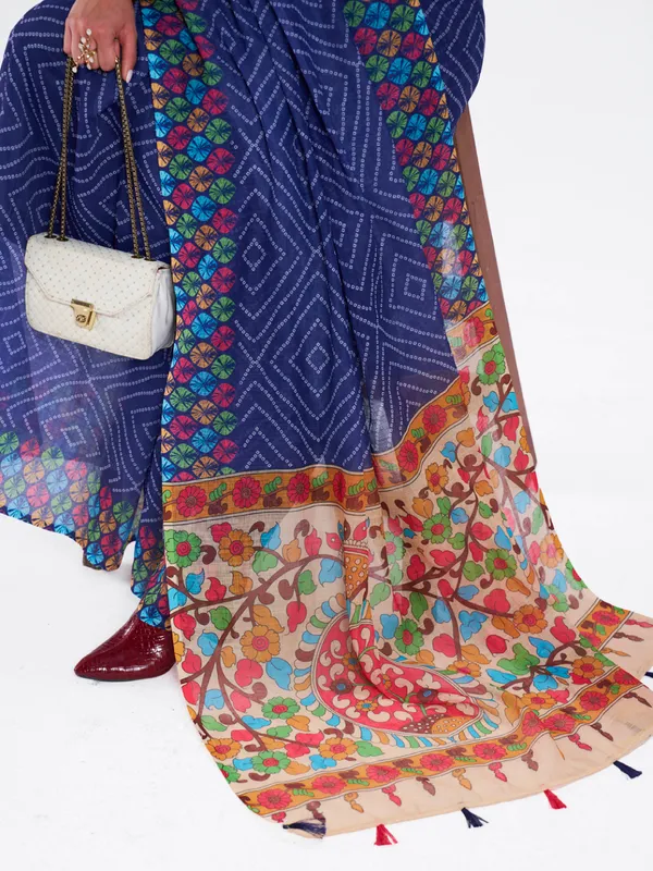 Digital_Print_Cotton_Linen_Saree_With_Unstitched_Blouse_Piece
