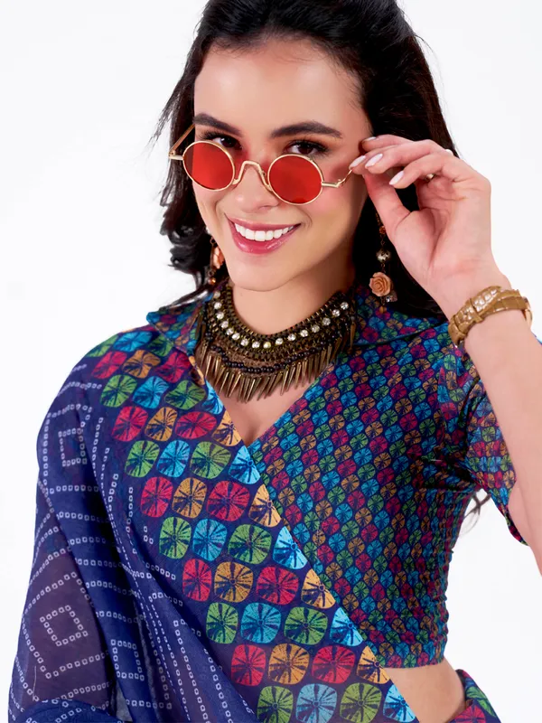 Digital_Print_Cotton_Linen_Saree_With_Unstitched_Blouse_Piece