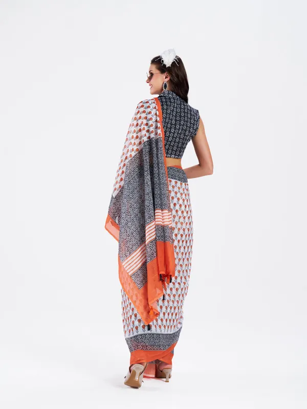 Digital_Print_Cotton_Linen_Saree_With_Unstitched_Blouse_Piece
