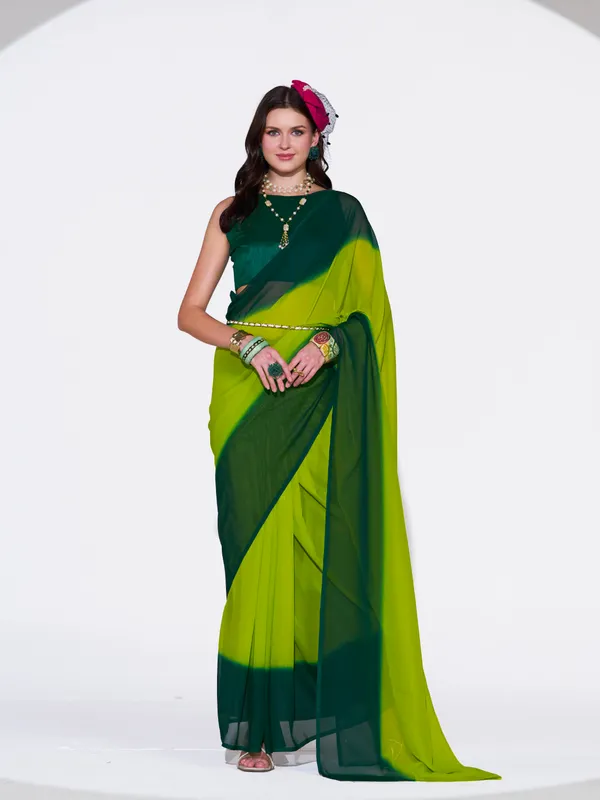 Women's_Stylish_Plain_Padding_Georgette_Saree_With_Unstitched_Blouse_Piece