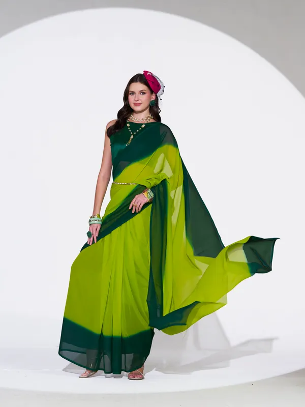 Women's_Stylish_Plain_Padding_Georgette_Saree_With_Unstitched_Blouse_Piece