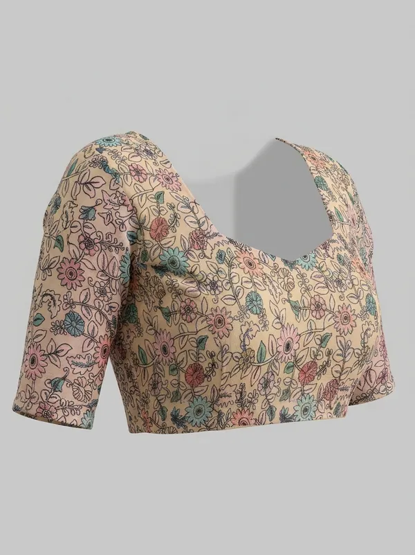 Women's_Printed_Cotton_Linen_Saree_With_Unstitched_Blouse_Piece