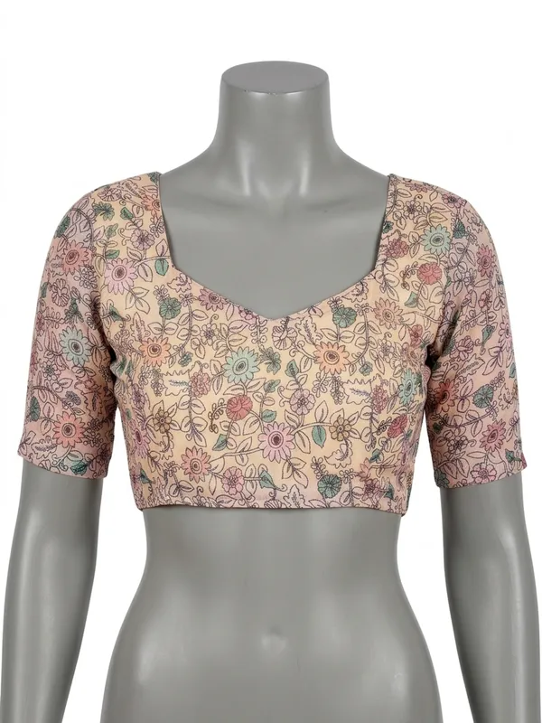 Digital_Print_Cotton_Linen_Saree_With_Unstitched_Blouse_Piece