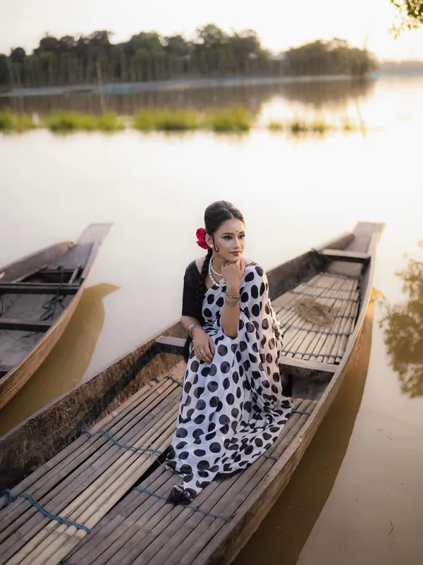 Printed_Daily_Wear_Georgette_Saree_With_Unstitched_Blouse_Piece