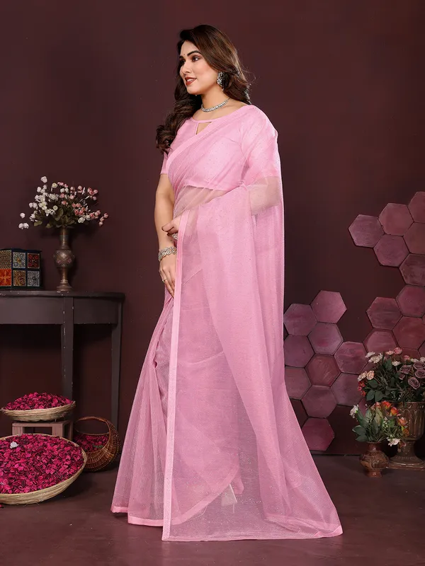 Net_Fabric_Lace_Border_Saree_With_Unstitched_Blouse_Piece_(Baby_Pink)