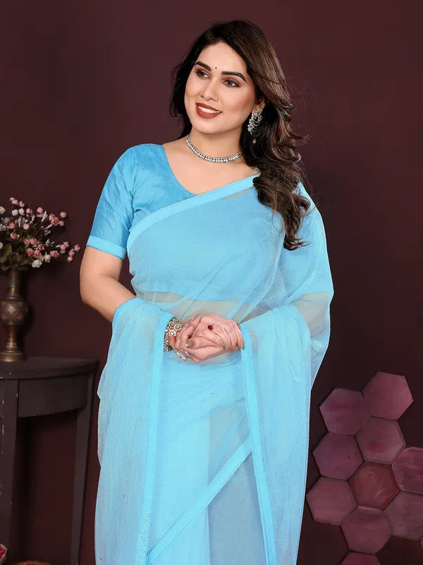 Net_Fabric_Lace_Border_Saree_With_Unstitched_Blouse_Piece_(Sea_blue)